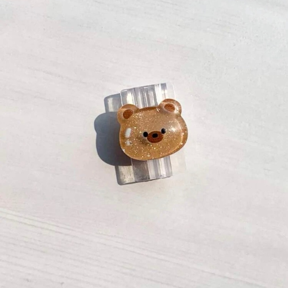 NWOT Cartoon Bear Decor Cable Protector